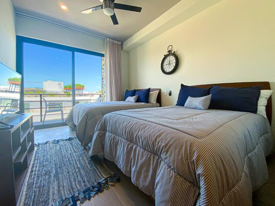 신데 델 카르멘 Beautiful + Luxury + Ocean View + Pool 아파트 외부 사진