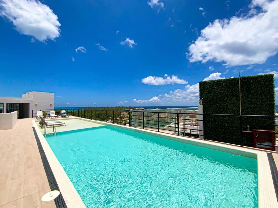 신데 델 카르멘 Beautiful + Luxury + Ocean View + Pool 아파트 외부 사진