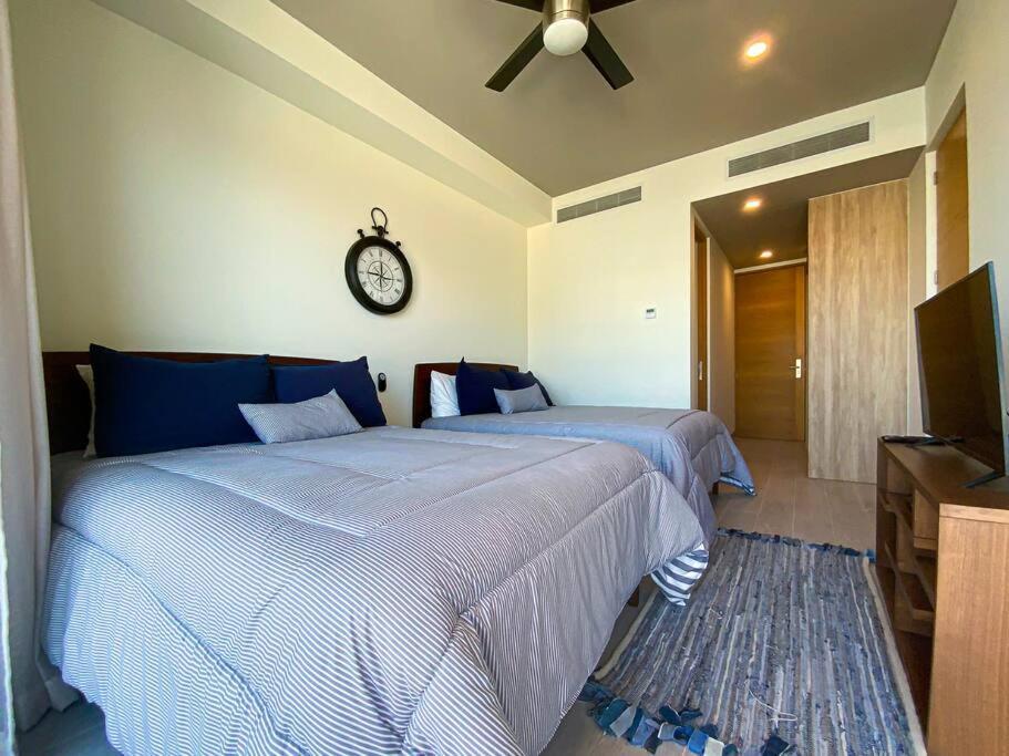 신데 델 카르멘 Beautiful + Luxury + Ocean View + Pool 아파트 외부 사진