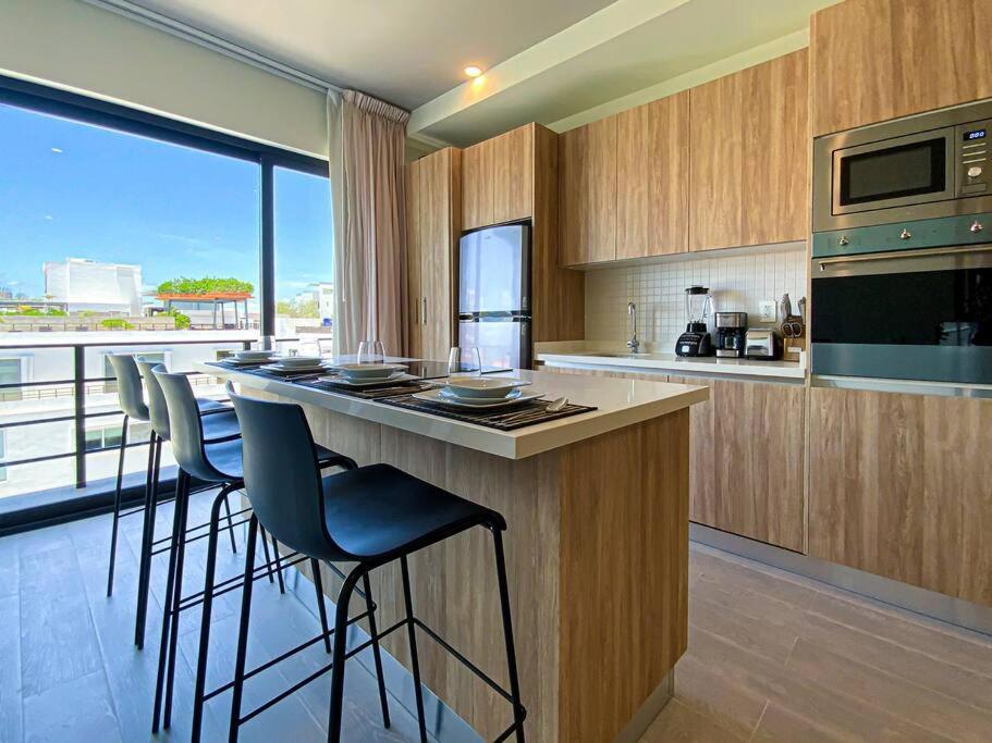 신데 델 카르멘 Beautiful + Luxury + Ocean View + Pool 아파트 외부 사진